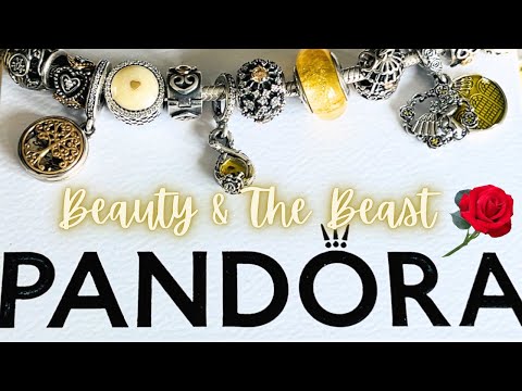 PANDORA Beauty & The Beast - A Two Tone Design 🥰👸🏻🥀🌹