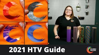 2021 HTV Guide | Beginners Guide to Heat Transfer Vinyl