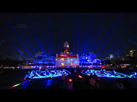 The 110th National Day of the Republic of China in Taiwan-The Presidential Palace Light Show