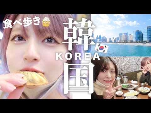 【Vlog】2泊3日韓国🇰🇷女子旅を満喫した！🍲 屋台食べ歩き、ショッピング巡りや釜山観光地巡り✈️【 in 釜山】