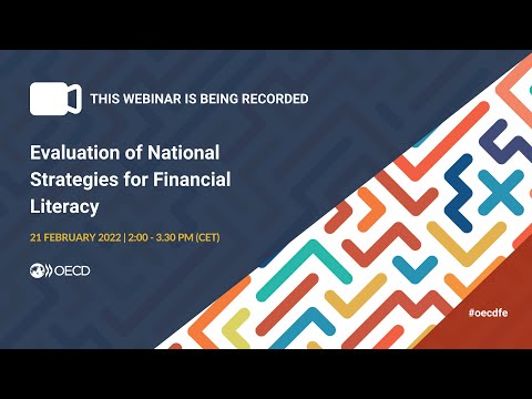 Launch of the report Evaluation of National Strategies for Financial Literacy