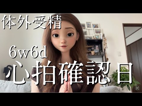 【不妊治療】6w6dドキドキの心拍確認の日…