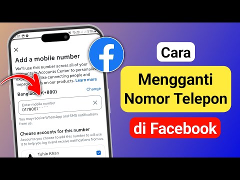 Cara Mengganti Nomor Telepon di Facebook 2025 | Ganti Nomor Facebook