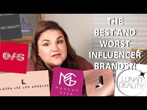 Ranking the BEST and WORST Influencer Brands! *tea*