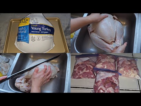 Costco Sale Item Review Foster Farms Fresh Young Turkey Tom Hen Cutting Processing Taste Test