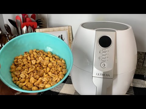 How to Make Sweet & Spicy Peanuts in an Air Fryer ~ Air Fryer Snack Recipes