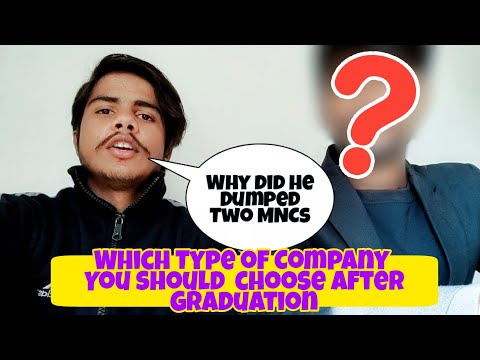 Graduation Ke Baad Kaisi Company Choose Karein? MNC or Start-Up | This Will Help You!