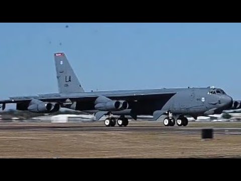 B-52H Stratofortress ready for combat after refueling for Global Thunder 25