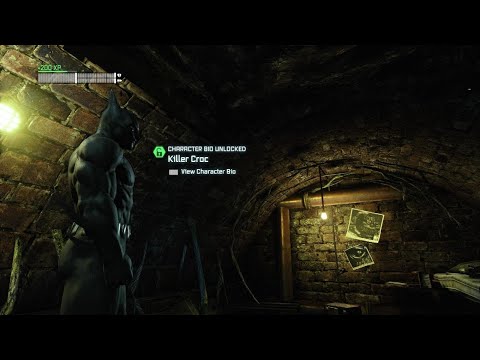 Batman: Arkham City - Killer Croc Riddler Answer