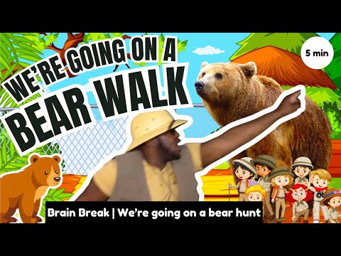 Going on a Bear Hunt |  MISTER B | Nursery Rhymes + Kids Songs | We're going on a bear hunt | Walk