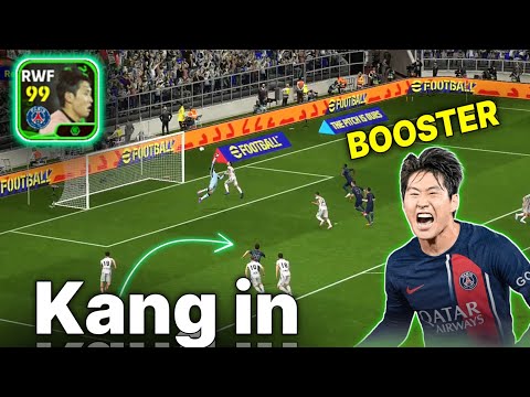 Now Booster Lee Kang in 99 Rated Potw Card  RWF Skills Gameplay Review - efootball 2025