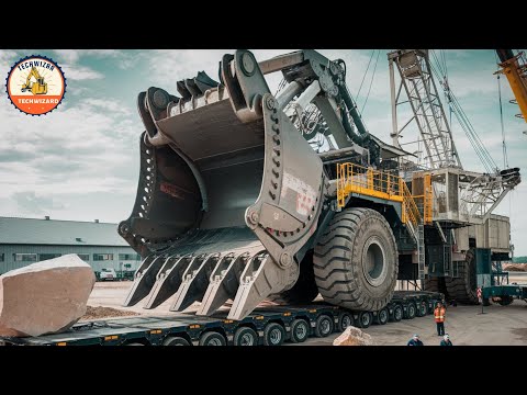 Extreme Heavy Load Transport, Skilled Drivers Move Giant Equipment