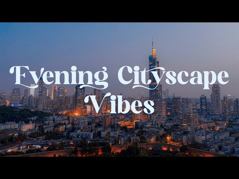 Evening Cityscape Vibes 🌆 Japanese Lofi Mix for Relaxation and Focus