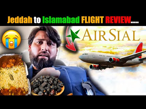 Jeddah to Islambad AirSial flight review and shopping for Pakistan in Jeddah Saudi Arabia