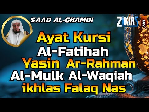 Ayat Kursi,Al Fatihah,Yasin,Ar Rahman,Al Waqiah,Al Mulk,Ikhlas,Falaq,An Nas Alquran Pengantar Tidur