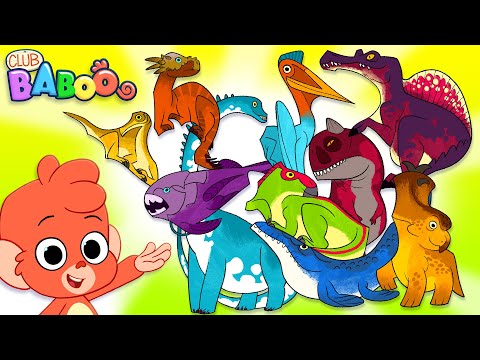 Dinosaur Puzzle | Club Baboo  | LONG 1 HOUR COMPILATION | Watch and Learn Dinosaurs