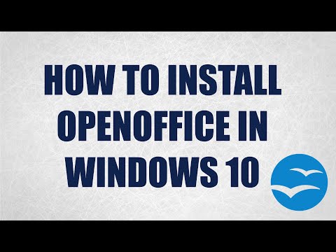 How to Install OpenOffice and Set the Default Microsoft Type Files in Windows 10