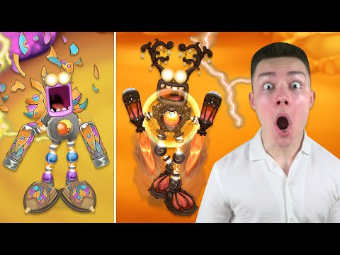 EPIC WUBBOX On Fire Haven & FIRE OASIS!? - Oasis Rare Wubbox, Epic Buzzinga! (My Singing Monsters)