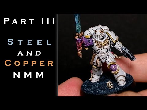 Non Metallic Metal is EASIER than you think! | NMM | 'Eavy Metal Space Marines | Warhammer 40000