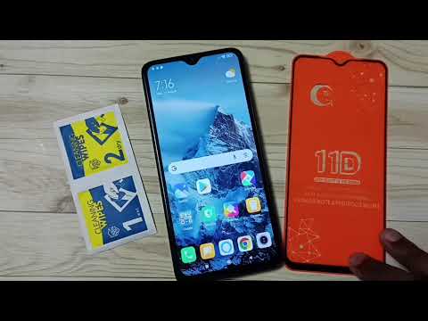 How to Install Tempered Glass on XIAOMI Redmi Note 8 Pro 2024 | Screen Guard