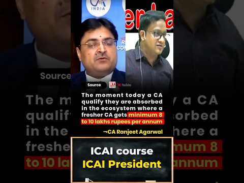 Value of CA course by ICAI President | CA Siddharth Agarwal