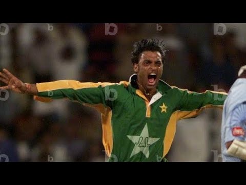 Shoaib Akhtar Rawalpindi Express  4/37 VS England 1999 Sharjah