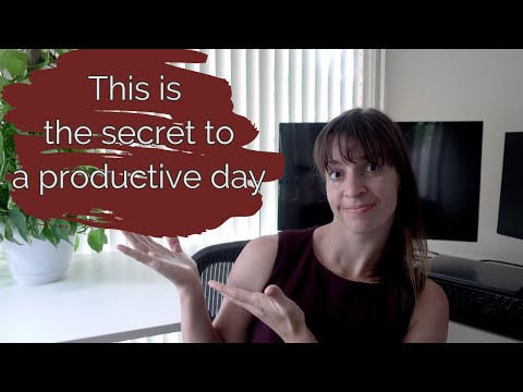 My Proven Strategy to Ensure a Productive Day Every Day!