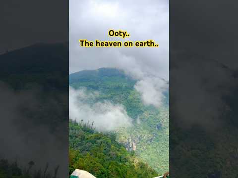 Ooty : The heaven On Earth #shorts #ooty