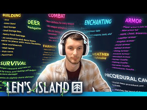 EVERY Feature in Next Len's Island Update | Dev Diary