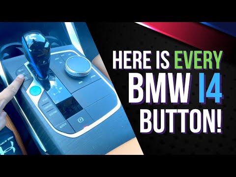 BMW Buttons: Here's EVERY Button and Function in the NEW BMW i4! Tutorial / Guide