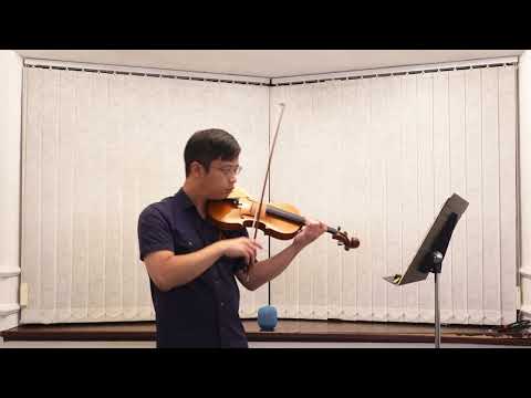 Moderato【Grade 6 C1 Violin】小提琴六級 C1 ABRSM (2024), slow practice bpm=240