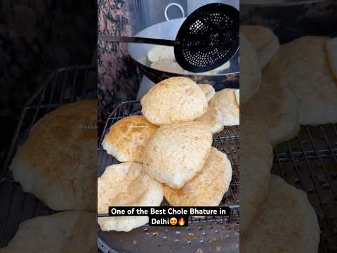 One of the Best Chole Bhature in Delhi😍🔥|| Indian Street Food