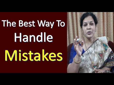 The Best Way To Rectify Mistakes