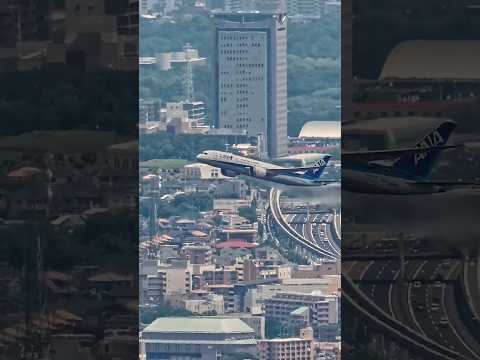 ANA Boeing787 departure from Osaka International Airport RJOO/ITM