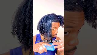 Black Men Curly Hair Routine #2023 #naturalhairjourney #blackmenhair #curlyhairstyles