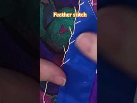 Feather stitch