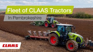 CLAAS UK | Fleet of CLAAS Tractors