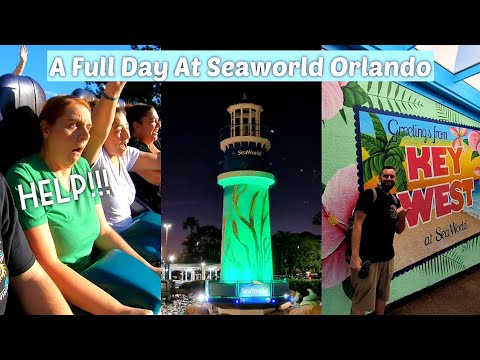 Seaworld Orlando - Riding Mako For The First Time, Ride POVs & The NEW Shows