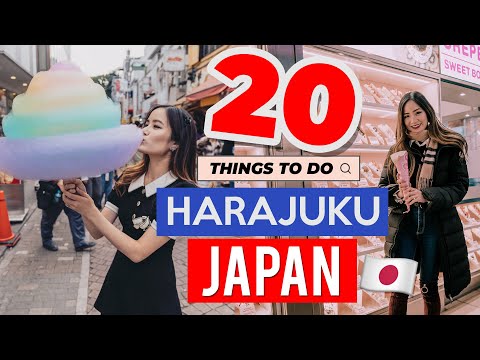 20 things you MUST DO in HARAJUKU, TOKYO 🇯🇵 | Japan Travel Guide