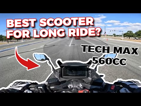 2023 TMAX TechMax 1st Long Ride Review | Malossi Full System Exhaust