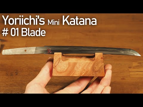 継国縁壱のミニチュア日輪刀を作ってみた。# 刀身 / Making Yoriichi's Mini Katana from [Demon Slayer] # Blade