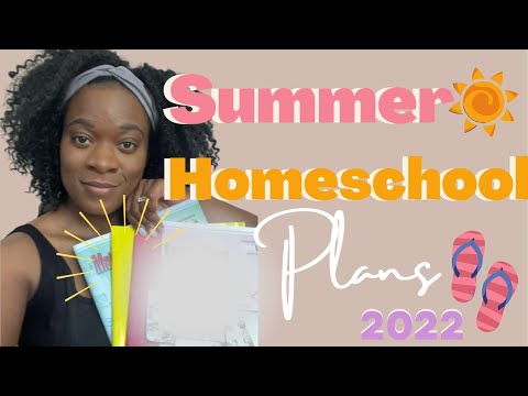 SUMMER HOMESCHOOL PLANS + CURRICULUM PICKS