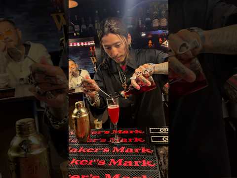 【大人の隠れ家バー】森下直哉の赤いカクテル Handsome Bartender’s Red Cocktail 草津 イタリアンレストラン