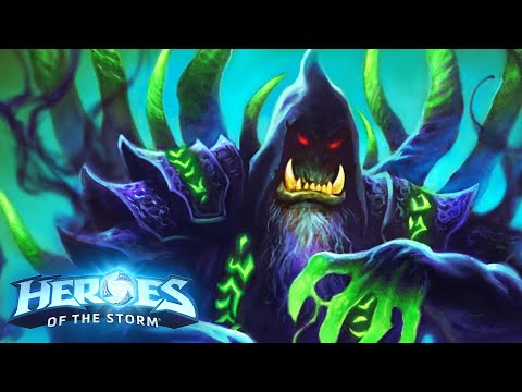 Gul'dan's Corruption Spam | Heroes of the Storm (Hots) Gul'dan Gameplay