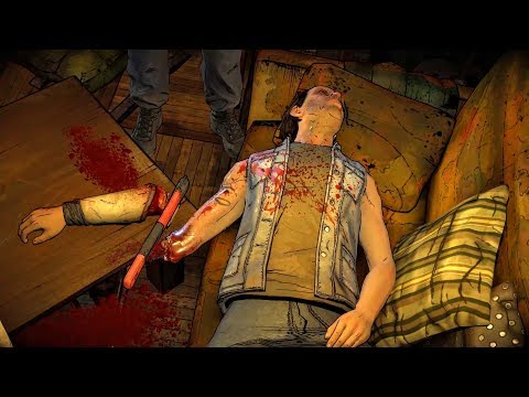 Rufus Dies: Both Options. Javier & David (Walking Dead | Telltale Games)