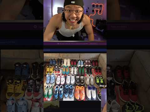 my viewers sent me their sneaker collections 💀