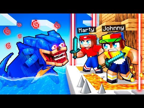 SHIN SONIC SHARKS vs The Most Secure House In Minecraft!