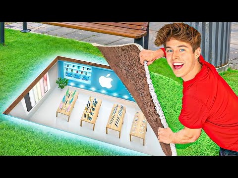 I Built a Secret Apple Store!