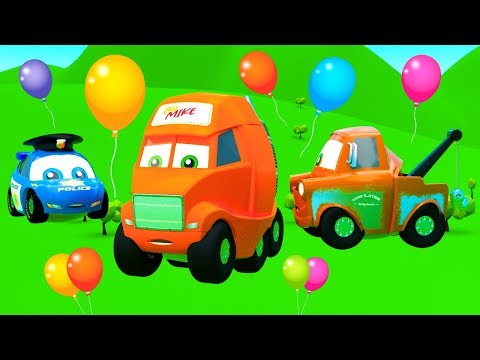 Festival of Color Air Balloons - Funny Stories in The City of Little Cars