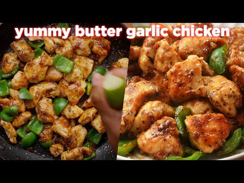 Yummy Butter Garlic Chicken Recipe